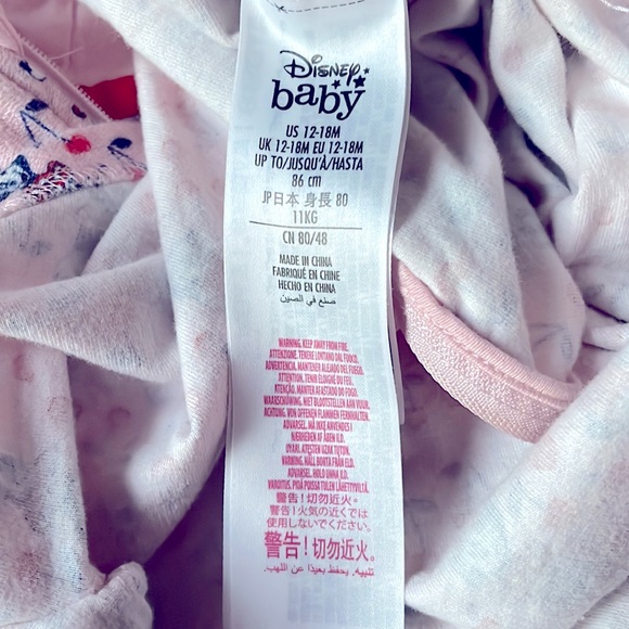 Set of one Mini Mouse tutu jersey sweater dress and one swim hooded coverup - Picture 8 of 9